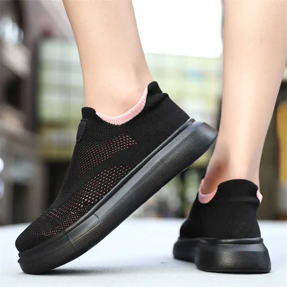 Formal Wear Women'S Loafers - Platform Stockings Brown Shoes For Woman