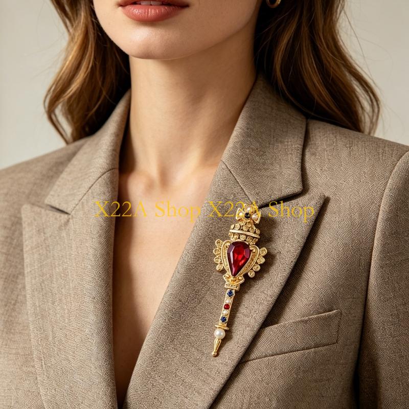 Unique Retro Magical Wand Broo - Women'S Formal Wear Accessories ulasan dan harga
