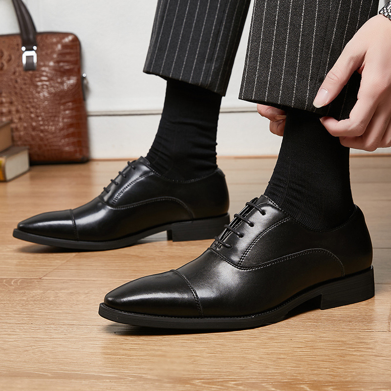 New Leather Model Height Insid - Formal Wear Women'S Loafers ulasan dan harga