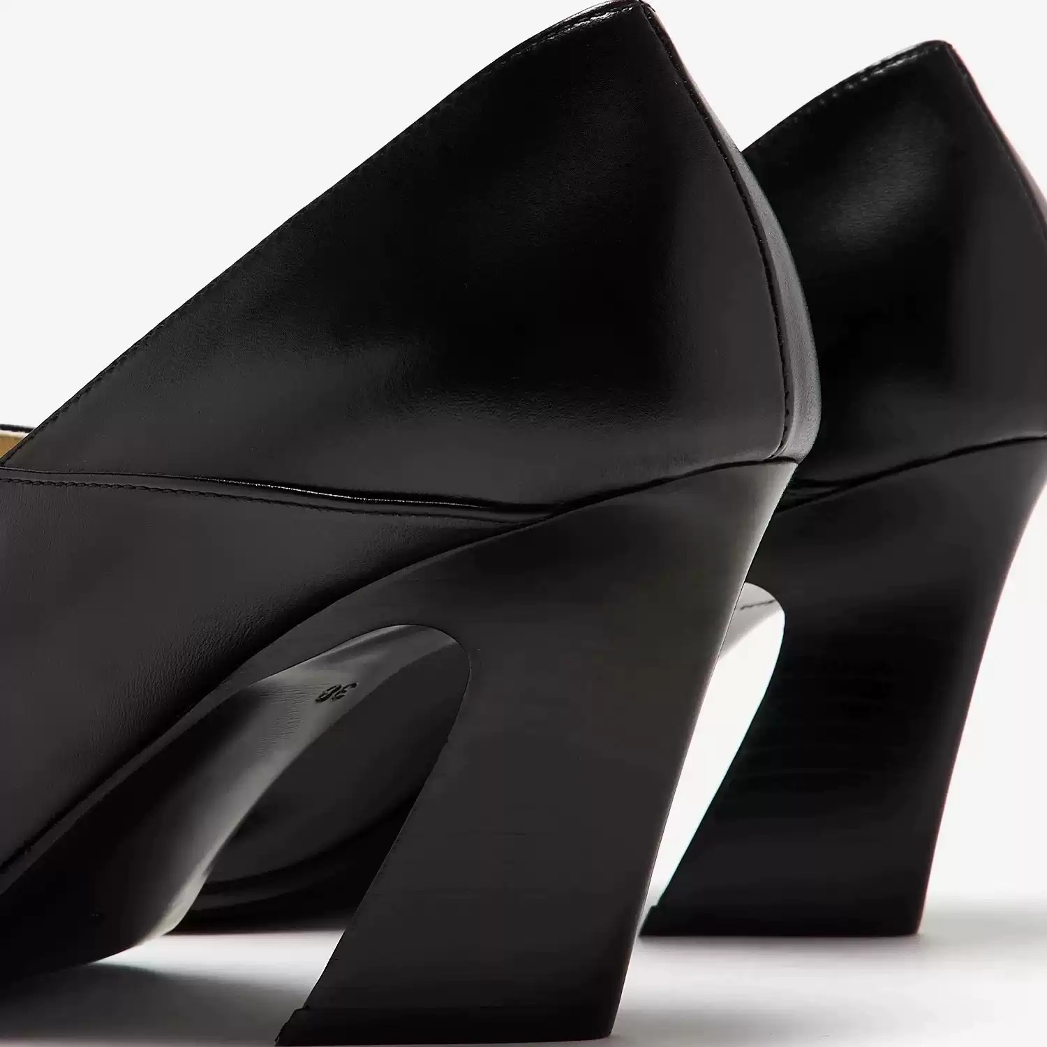 Women's Black Leather Square T - Formal Wear Women'S Loafers ulasan dan harga
