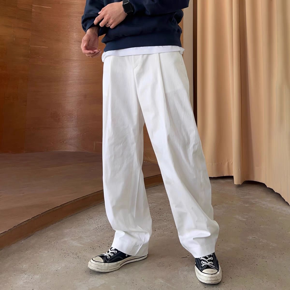 GELITAYIN Male Trousers Tailor - Tailored Trouser Wide ulasan dan harga