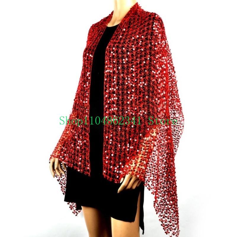 652F Shining Shawl Sequins Sho - Women'S Formal Wear Accessories ulasan dan harga