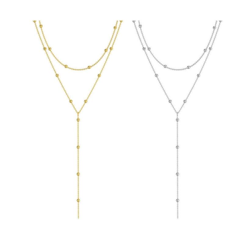 J78F Stylish Multiple Strand C - Women'S Formal Wear Accessories ulasan dan harga