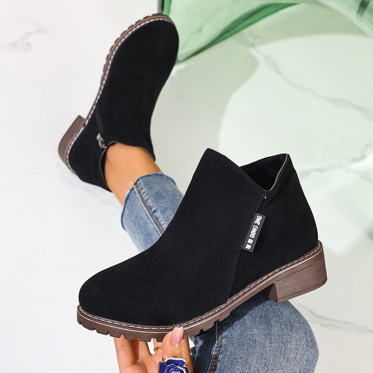Women Autumn Winter Ankle Boot - Women Formal Wear Shoes ulasan dan harga