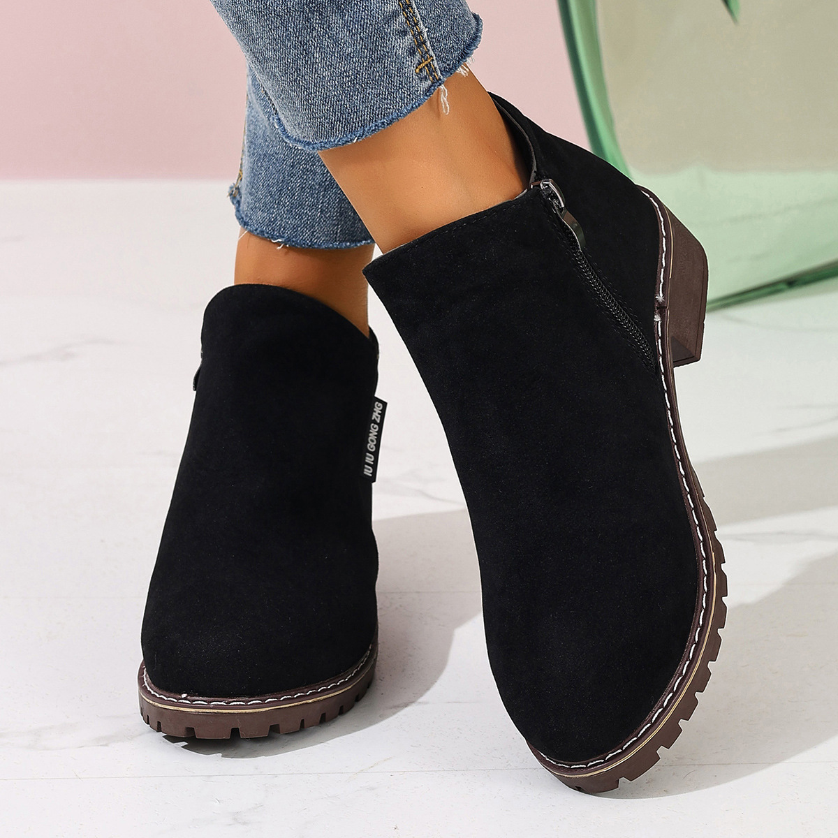 Women Autumn Winter Ankle Boot - Women Formal Wear Shoes ulasan dan harga