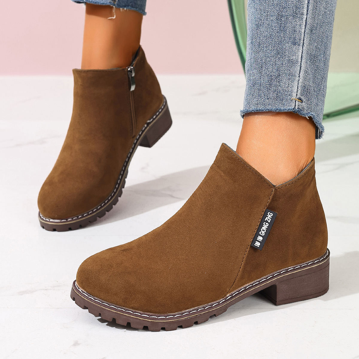 Women Autumn Winter Ankle Boot - Women Formal Wear Shoes ulasan dan harga