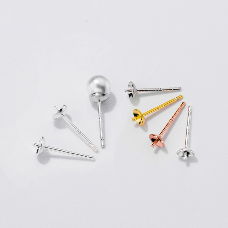 S925 Sterling Silver Earrings  - Pearl Earring Stud ulasan dan harga