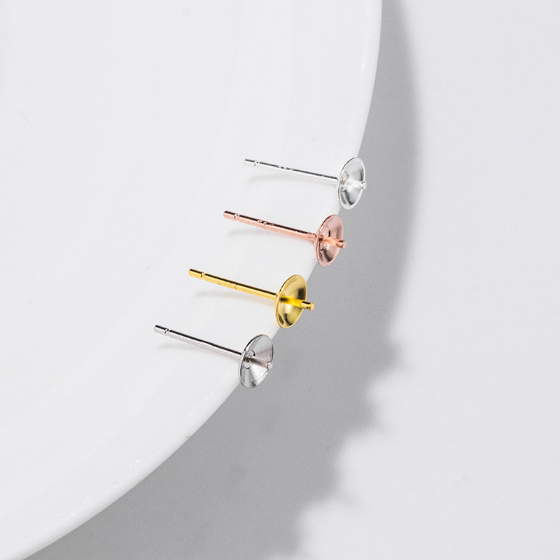 S925 Sterling Silver Earrings  - Pearl Earring Stud ulasan dan harga