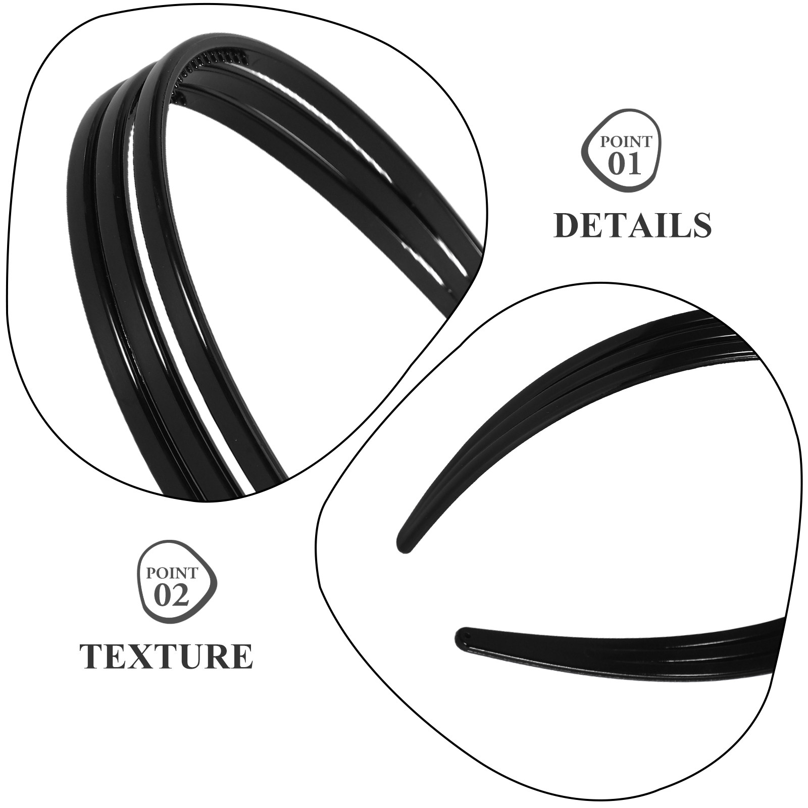 Hollow Three Layer Toothed Hea - Women'S Formal Wear Accessories ulasan dan harga