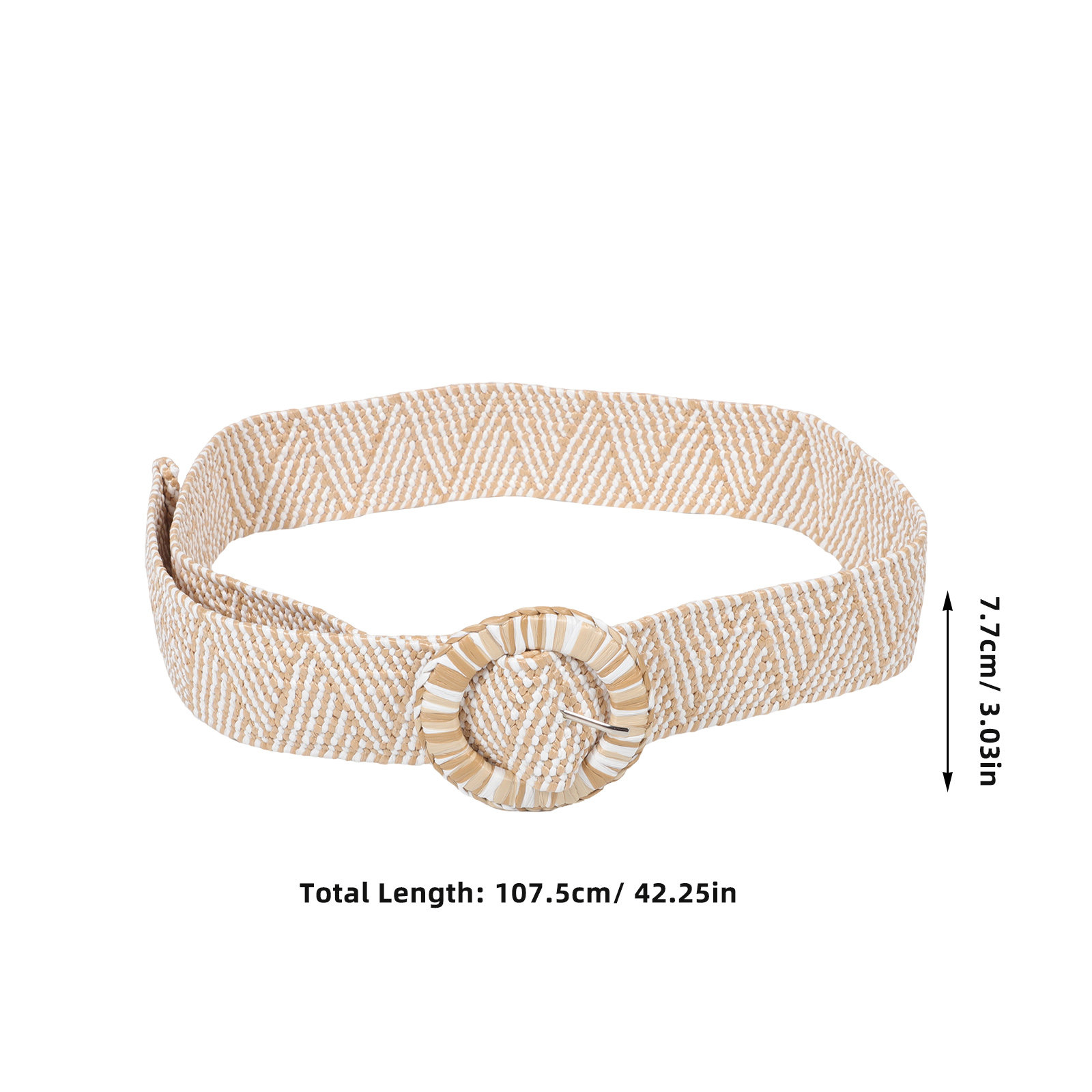 PP Straw Elastic Braided Wide  - Women'S Formal Wear Accessories ulasan dan harga