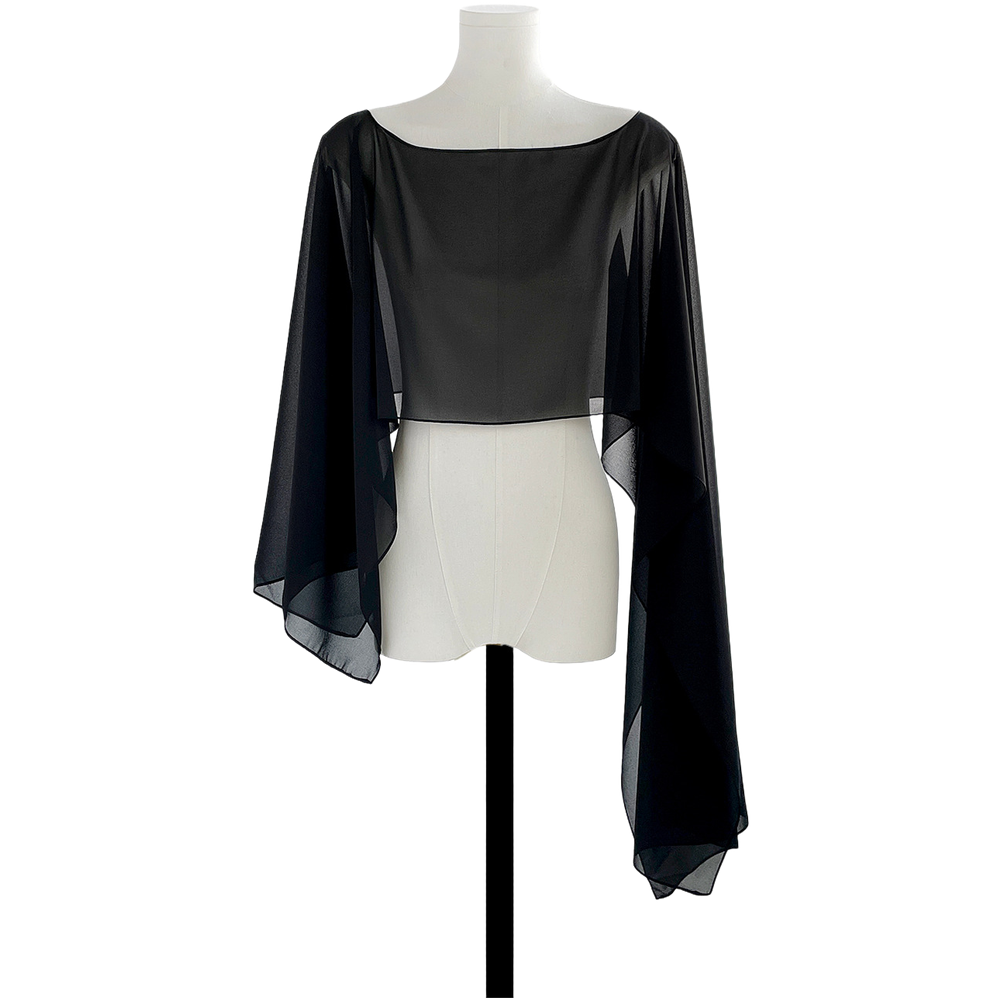 Polyester Evening Shawl for Wo - Women'S Elegant Formal Wear ulasan dan harga