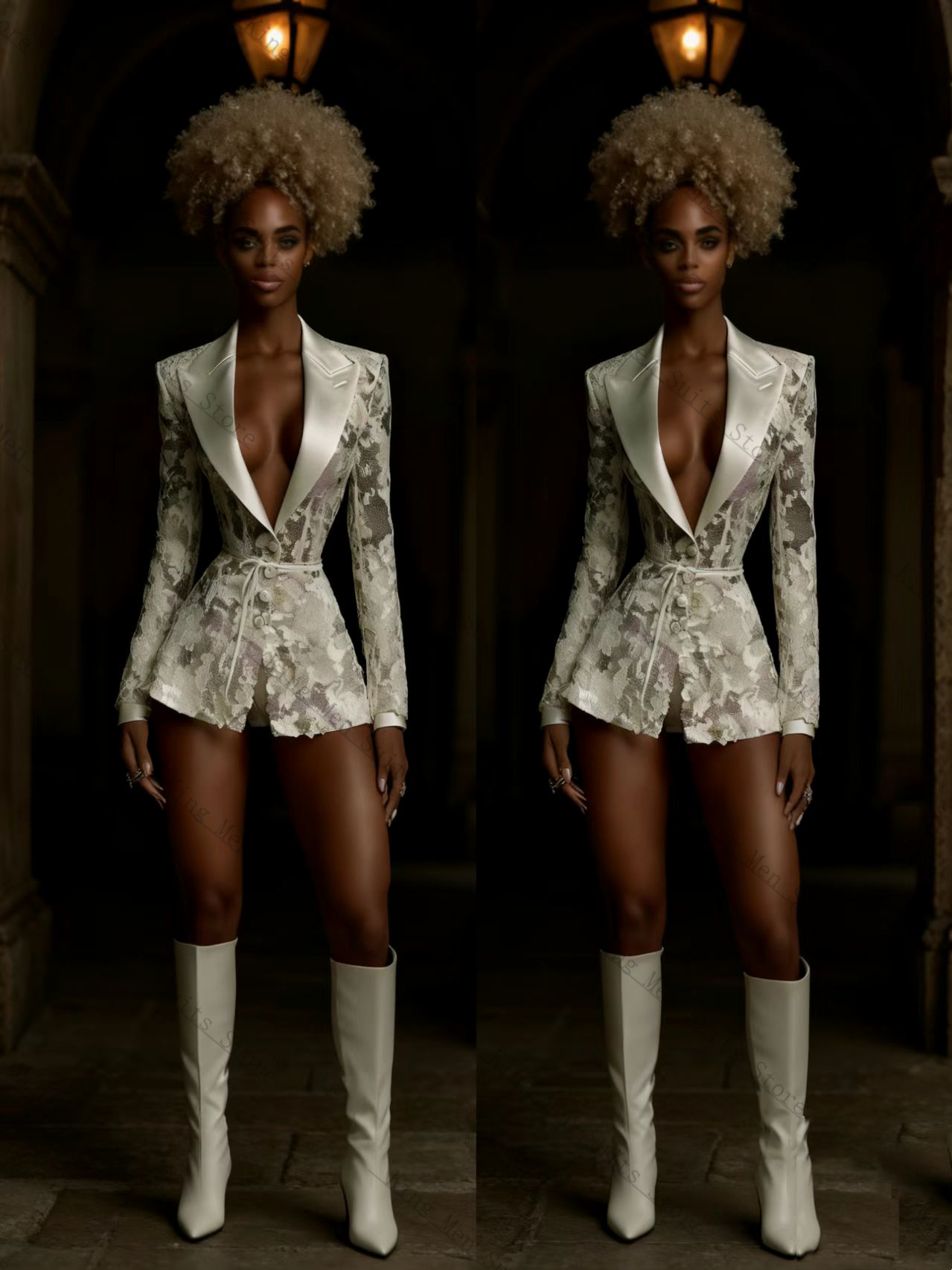Women Suit 1 Pcs Blazer Belted - Women'S Formal Wear For Wedding Guest ulasan dan harga