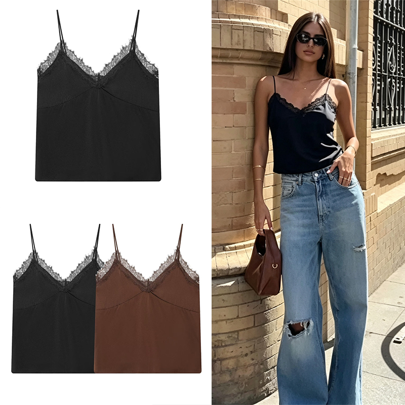 Guobioziy2026 New Women’s Retr - Silk Camisole Work ulasan dan harga