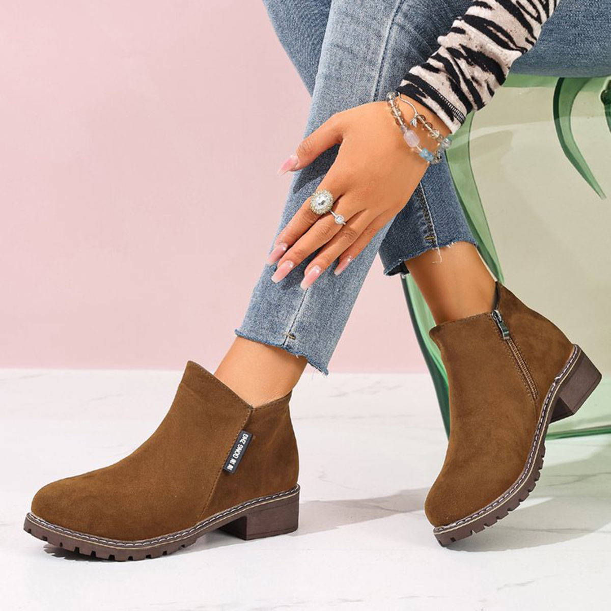 Women Autumn Winter Ankle Boot - Women Formal Wear Shoes ulasan dan harga