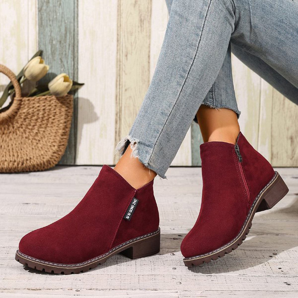 Women Autumn Winter Ankle Boot - Women Formal Wear Shoes ulasan dan harga