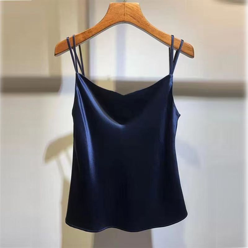 2025 Sexy Satin Silk Camisole  - Silk Camisole Work ulasan dan harga
