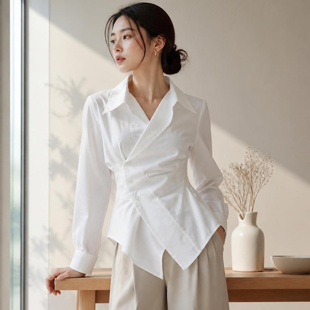 Formal Wear Irregular Long Sle - Women'S Elegant Formal Wear ulasan dan harga
