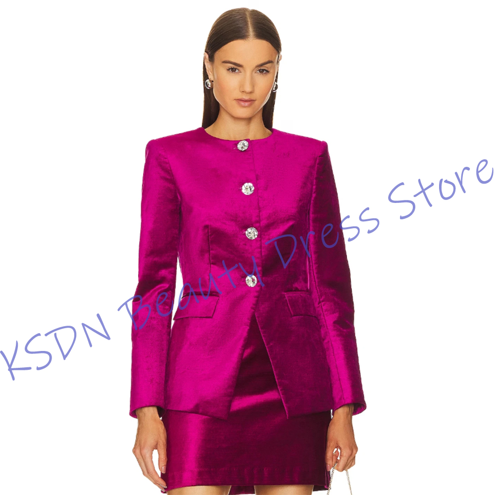 Chic Women's Single-Breasted S - Women'S Elegant Formal Wear ulasan dan harga