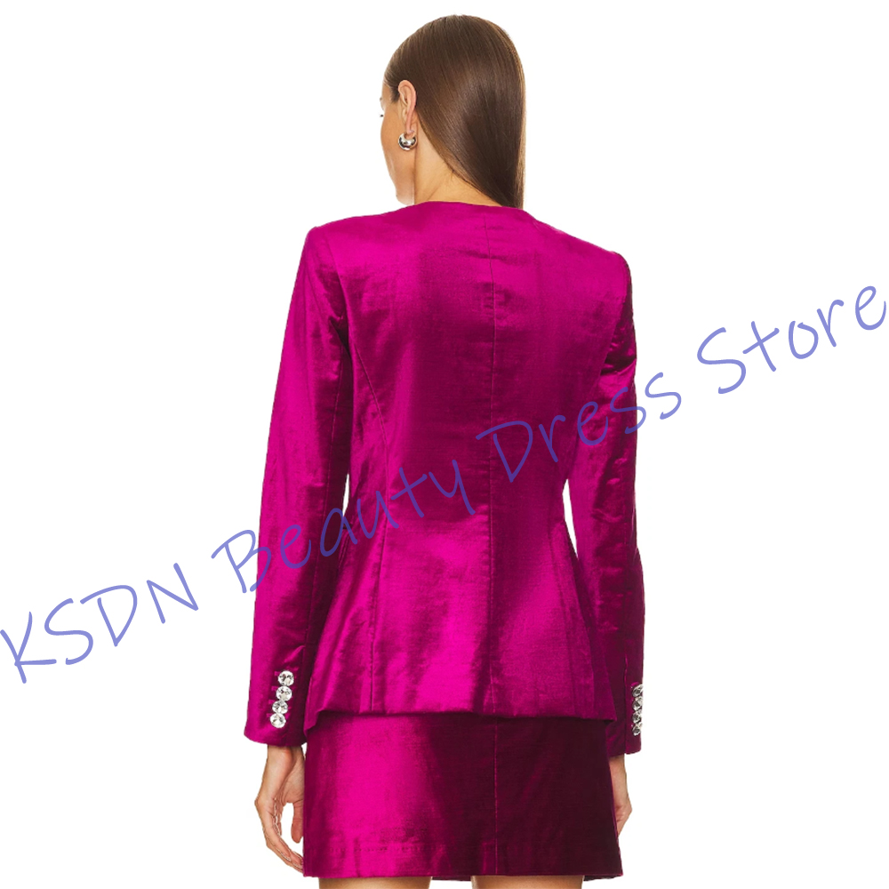 Chic Women's Single-Breasted S - Women'S Elegant Formal Wear ulasan dan harga