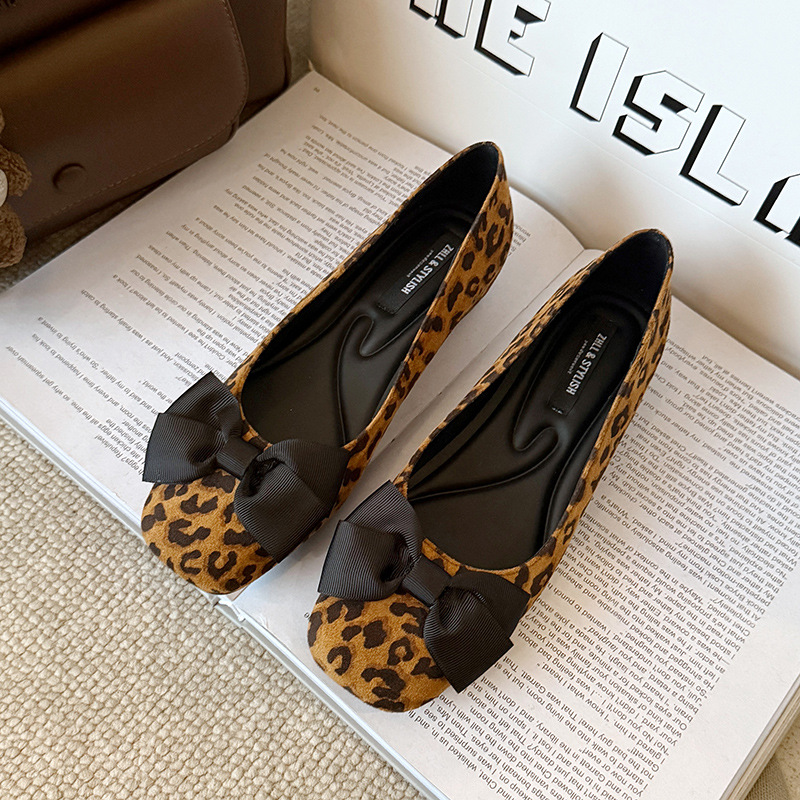 Multi-Color Suede Ballet Flats - Formal Women Daily Wear Shoes ulasan dan harga