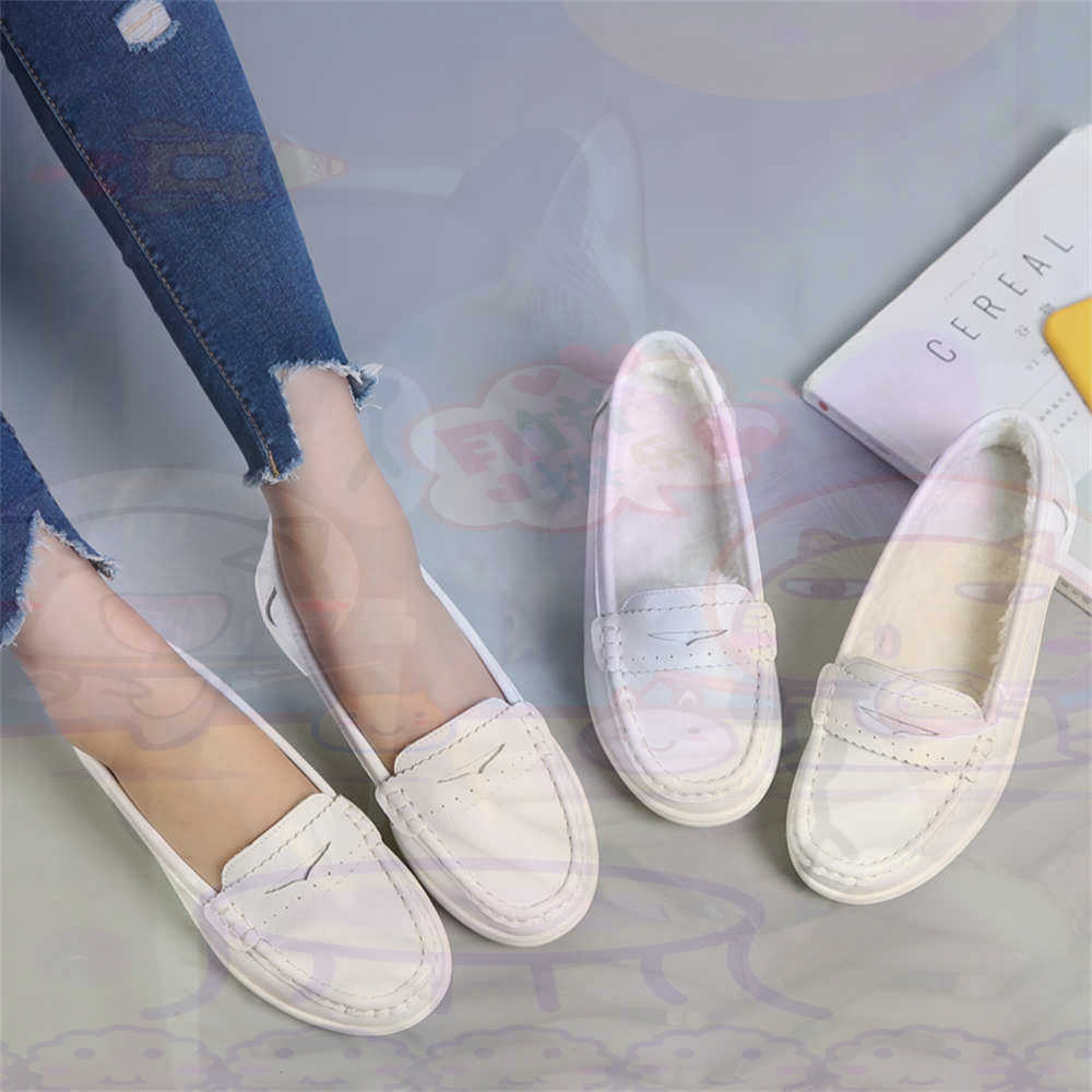 Soft Slip-on Womens Large Size - Formal Wear Women'S Loafers ulasan dan harga