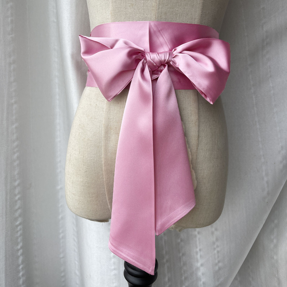 Wide Bowknot Waistband Women A - Women'S Formal Wear Accessories ulasan dan harga