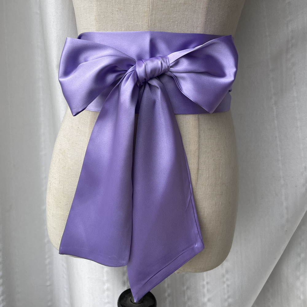 Wide Bowknot Waistband Women A - Women'S Formal Wear Accessories ulasan dan harga