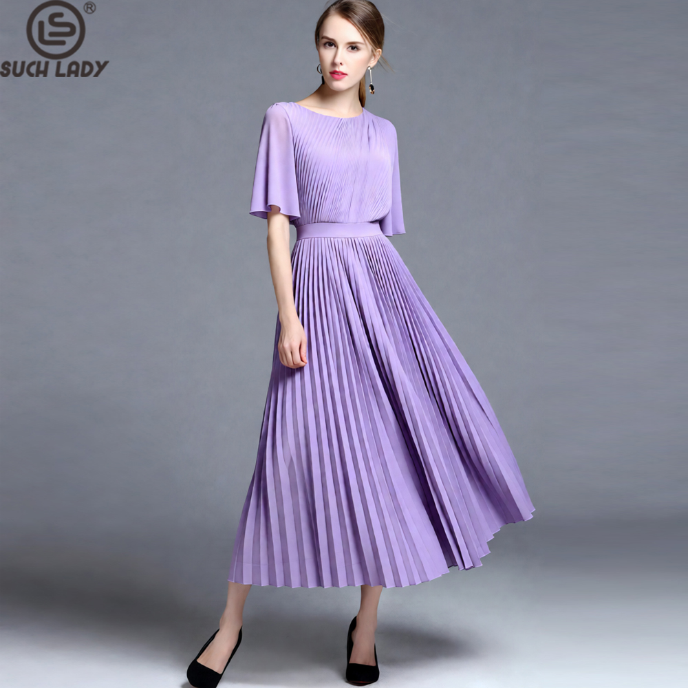 Women's Lilac Cape Sleeve Plea - Women'S Formal Wear For Wedding Guest ulasan dan harga