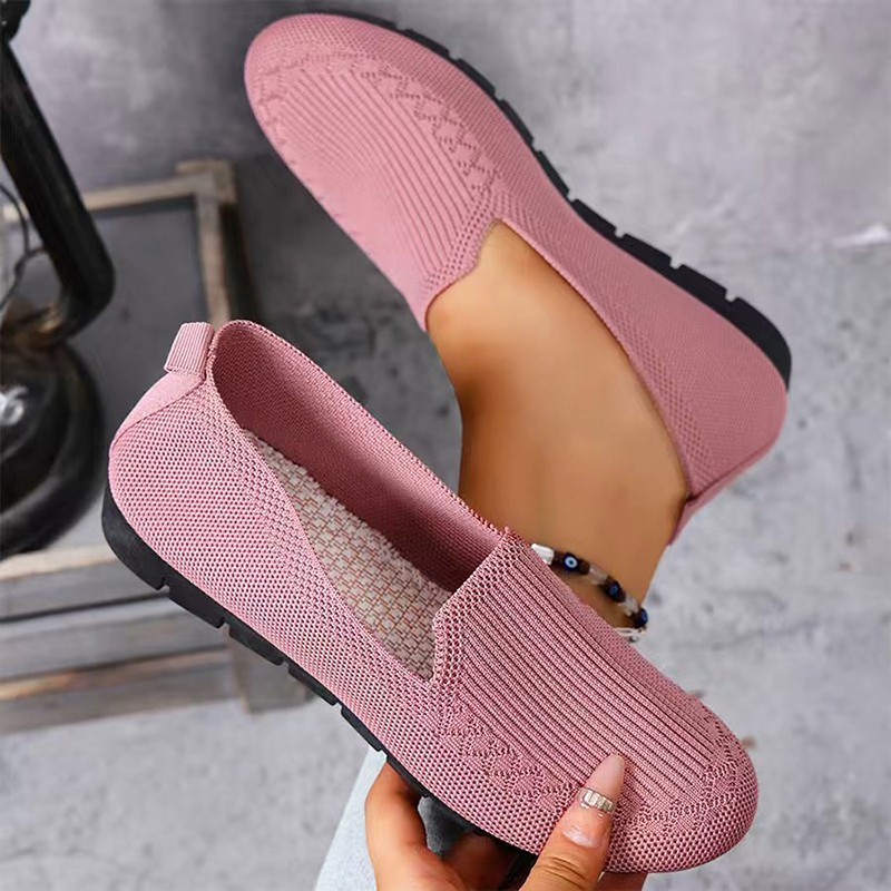 Women's Knit Loafers Lightweig - Formal Wear Women'S Loafers ulasan dan harga