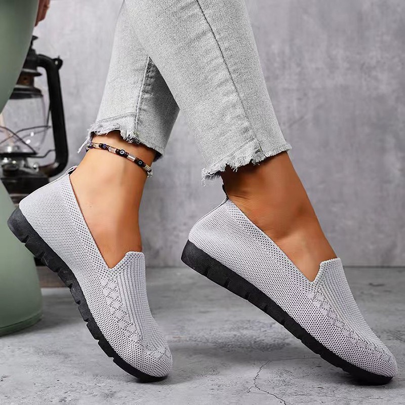 Women's Knit Loafers Lightweig - Formal Wear Women'S Loafers ulasan dan harga