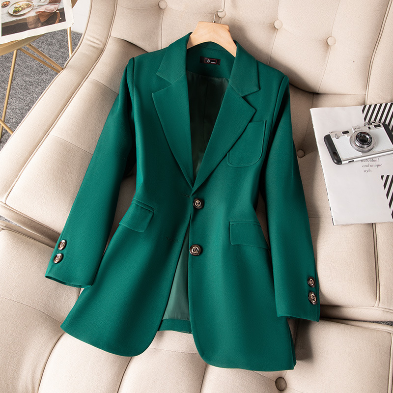 Blue Black Green Women Formal  - Women Formal Wear Coat ulasan dan harga